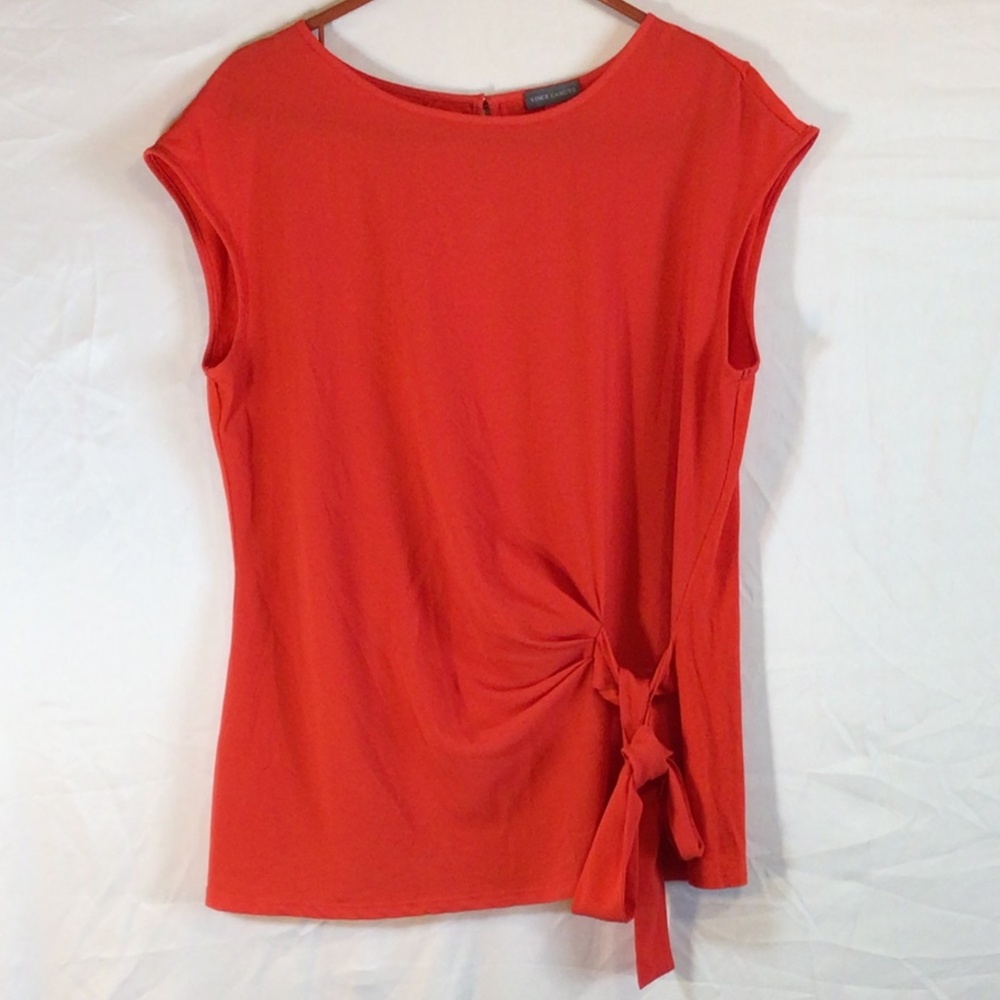 Vince camuto blouse women’s size medium red